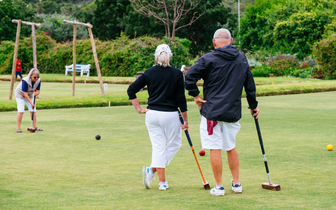Easter Festival Croquet Level Doubles.