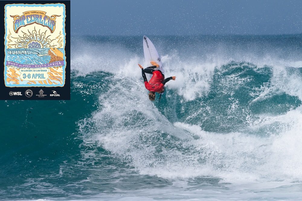 Entries Open for the Royal St Andrews Hotel Rip Curl Cup WSL QS 4,000 at the Port Alfred Easter Festival