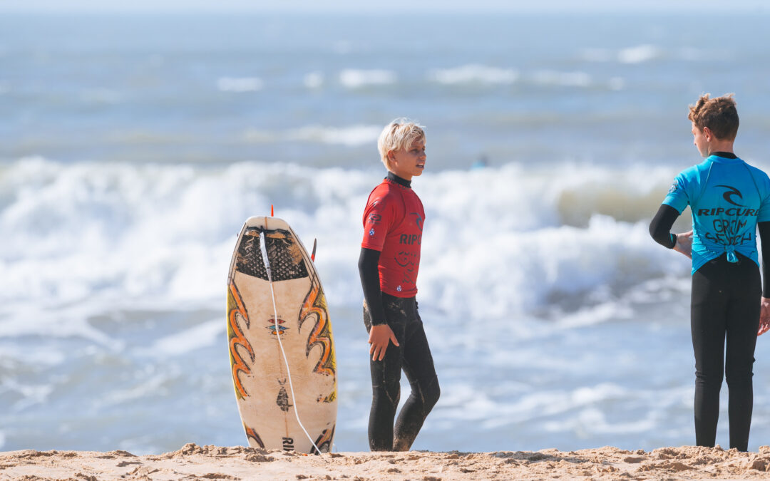 Surfers Locked In For The Rip Curl GromSearch presented by The Royal St Andrews Hotel, Port Alfred